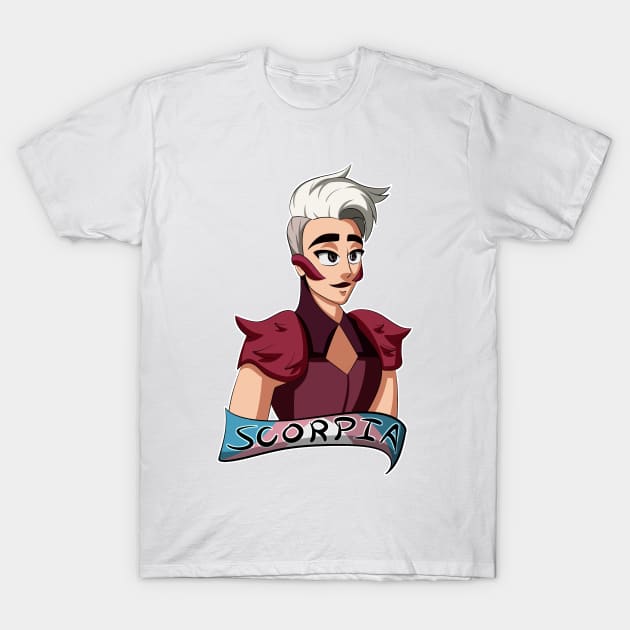 Scorpia - She Ra Fanart T-Shirt by Aleina928